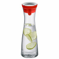 Basic 1l Carafe with Red Silicone - 2