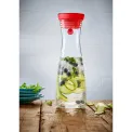 Karafka Basic 1l czerwony silikon - 2