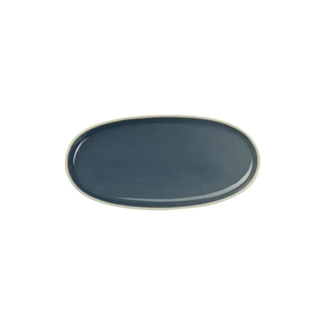 Semana Platter 20x10cm blue