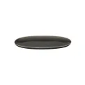 Anthracite serving platter Semana 28,5x16cm - 2