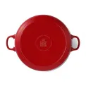 Garnek żeliwny Bourgogne 28cm 4l niski czerwony - 2