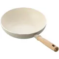 Nordics wok 28 cm 3.7l cream - 2