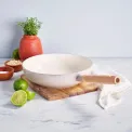 Nordics wok 28 cm 3.7l cream - 5