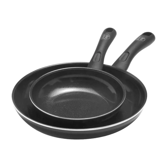 Set of 2 Diamond frying pans 20+28cm