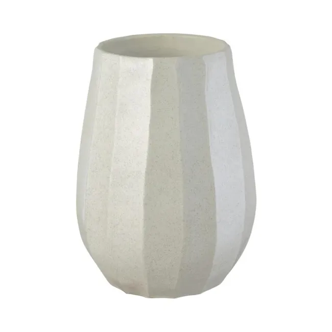 Wazon Cliff 34x25cm kremowy