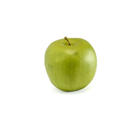 Dekoracja jabłko 9cm zielone