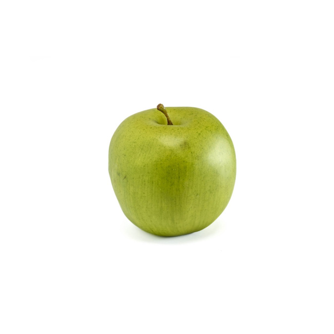 Dekoracja jabłko 9cm zielone