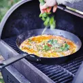 Black Steel Frying Pan 20cm - 3