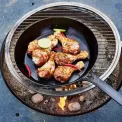 Black Steel Frying Pan 20cm - 4