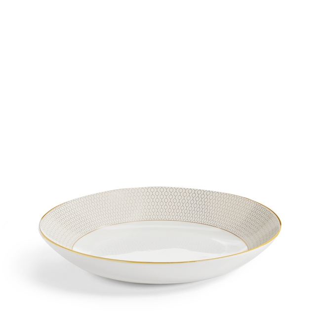 Talerz Gio Gold 24cm do makaronu