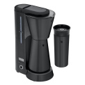 KitchenMinis Aroma Thermo To Go drip coffee maker deep black - 1