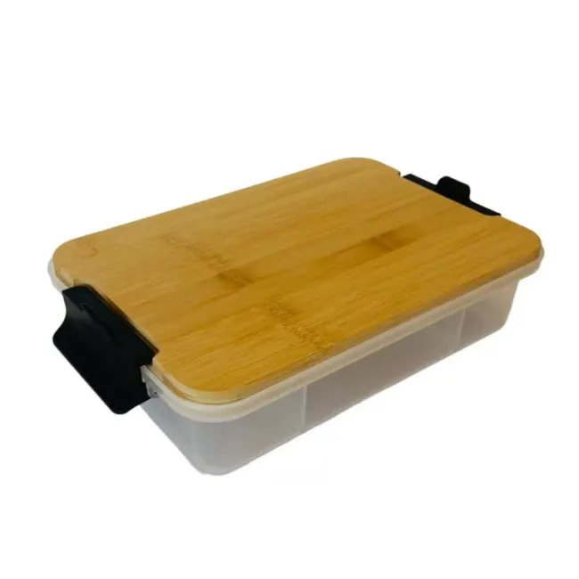 Container with compartments and lid 33×20cm