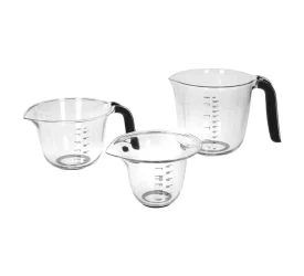 Komplet 3 miarek kuchennych 250+500+1000ml 