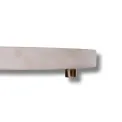 Two-tier white wooden serving stand - 2