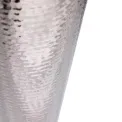 Hammered stainless steel vase 77,5×19,5cm - 2