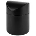 Tabletop waste container 17x12cm black - 1