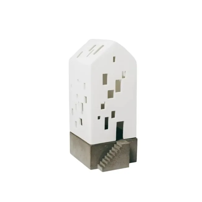 House lantern 19x9x8cm apartment building
