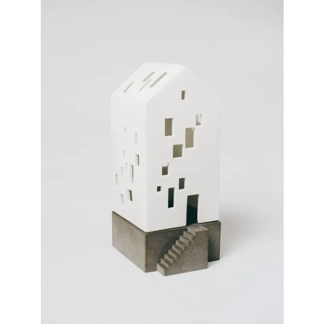 House lantern 19x9x8cm apartment building