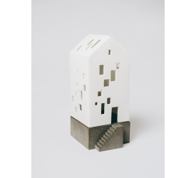 Lampion domek 19x9x8cm apartamentowiec