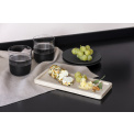 Talerz Manufacture Travertine 25,5x10,5cm do serwowania - 2