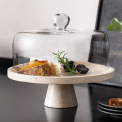 Patera na nodze Manufacture Travertine 28x10cm - 2