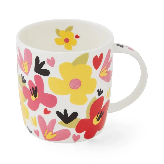 Kubek Meirion 320ml daisy days