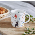 Kubek Meirion 320ml hello birdy - 2