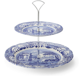 Etażerka Blue Italian 27x20cm II-poziomowa