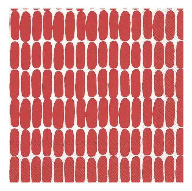 Serwetki 25cm Alku Red