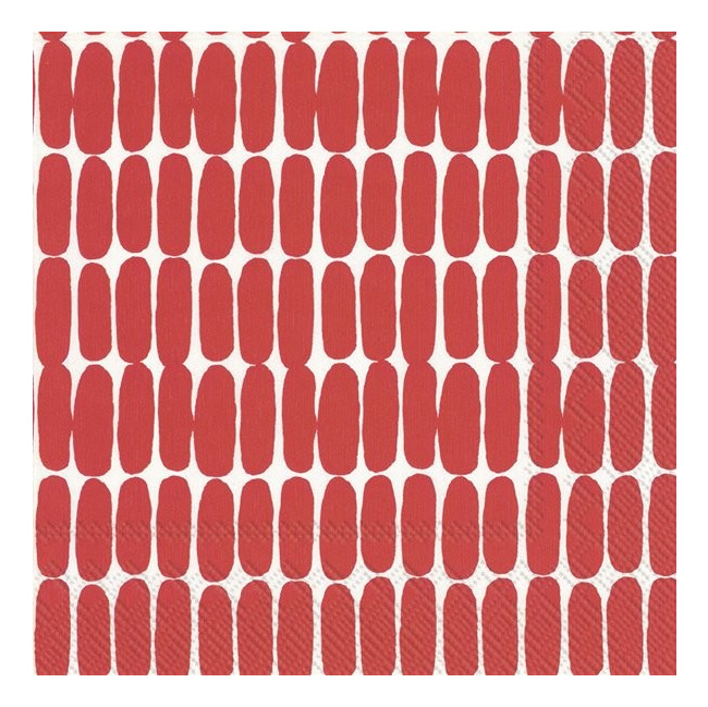 Serwetki 25cm Alku Red