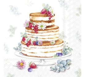 Serwetki 25cm sweet cake