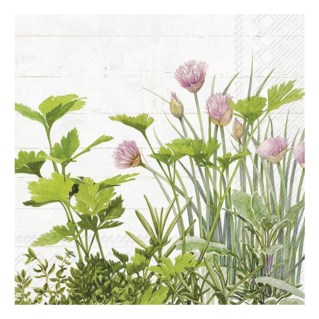 Serwetki 33cm natural herbs