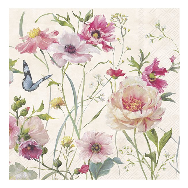 Serwetki 33cm living wildflowers