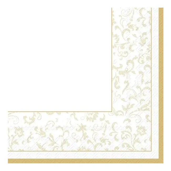 Napkins 33cm Ivoire