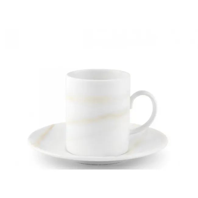 Filiżanka ze spodkiem Vera Wang Venato Imperial 75ml do espresso