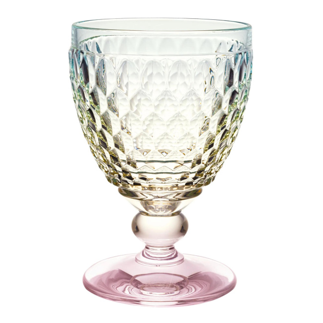 Boston Coloured Pearl white wine glass 125ml
