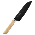 Nóż Satake Black Ash 17cm santoku - 2