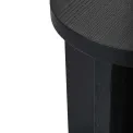 Cole side table 30x35x42cm black wooden - 6