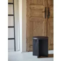 Cole side table 30x35x42cm black wooden - 3
