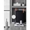 Rudon laundry basket 35x45cm 45L black - 4