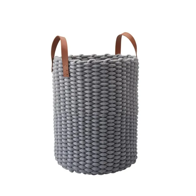 Rudon laundry basket 35x45cm 45L gray