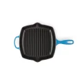 Patelnia żeliwna 26cm grillowa azure - 6