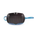 Patelnia żeliwna 26cm grillowa azure - 4