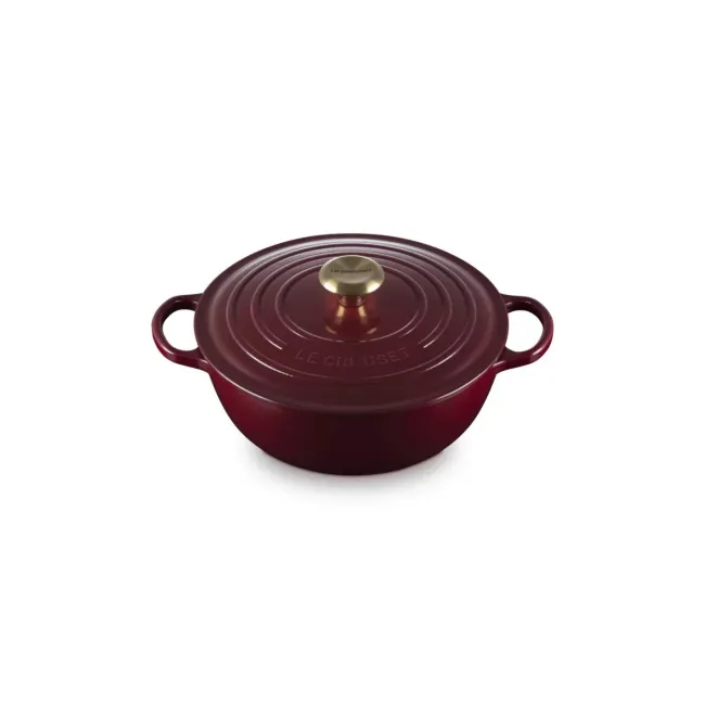 Garnek żeliwny La Marmite 26cm 4,1l garnet