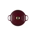 La Marmite cast iron pot 26cm 4.1L garnet - 4