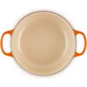 Garnek żeliwny 20cm 2,4l płomienny - 4