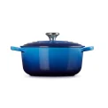 Garnek żeliwny 20cm 2,4l azure - 7