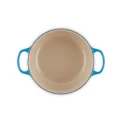 Garnek żeliwny 20cm 2,4l azure - 5