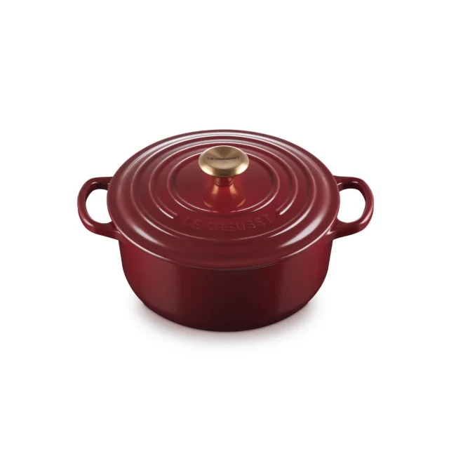 Garnek żeliwny 20cm 2,4l garnet