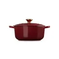 Garnek żeliwny 20cm 2,4l garnet - 2